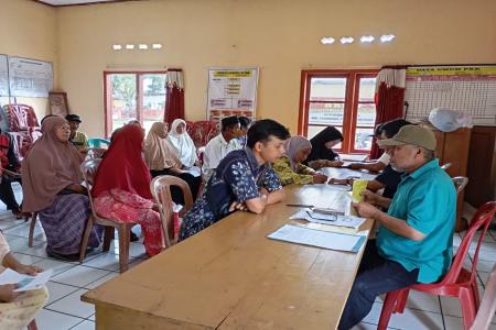 Penyaluran Bantuan Langsung Tunai  BLT