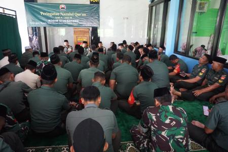 Kodim 0736Batang Gelar Peringatan Nuzulul Quran Mantapkan Ibadah Perba