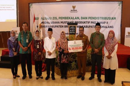Baznas Jateng Salurkan Bantuan Modal U