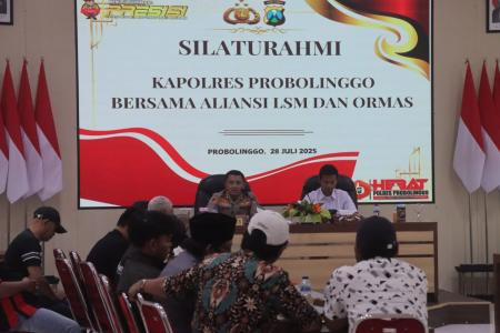 Jalin Silaturahmi Kapolres Probolinggo
