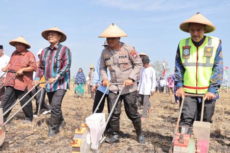 Dukung Ketahanan Pangan Nasional Polre