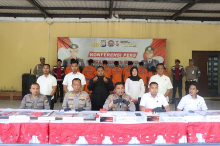 Polresta Sidoarjo Berhasil Ungkap Kasu