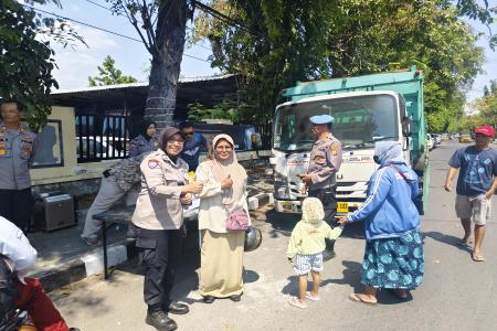 Polisi Gelar Gerakan Pangan Murah di K