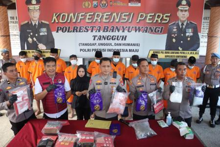 Polresta Banyuwangi Berhasil Ungkap Na