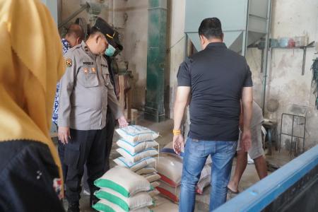 Satgas Pangan Polres Blitar Lakukan Pe