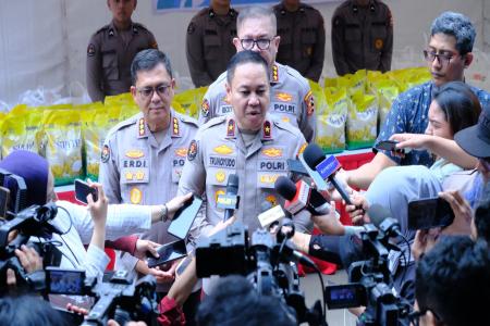 DIVHUMAS POLRI GELAR GERAKAN PANGA
