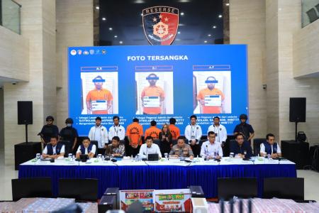 Polri Ungkap Sindikat Judi Onl