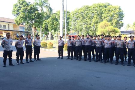 Polres Bondowoso Kerahkan 90 Personil 