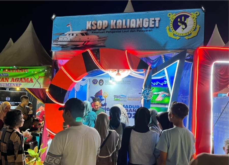 Madura Culture Festival 2025, Stand KSOP Sajikan Keamanan dan Keselamatan Pelayaran