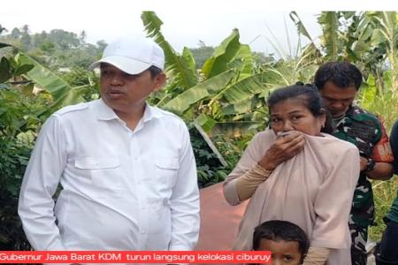 Penertiban Bangunan Liar di Bantaran Situ Ciburuy Pemprof Jabar Berika