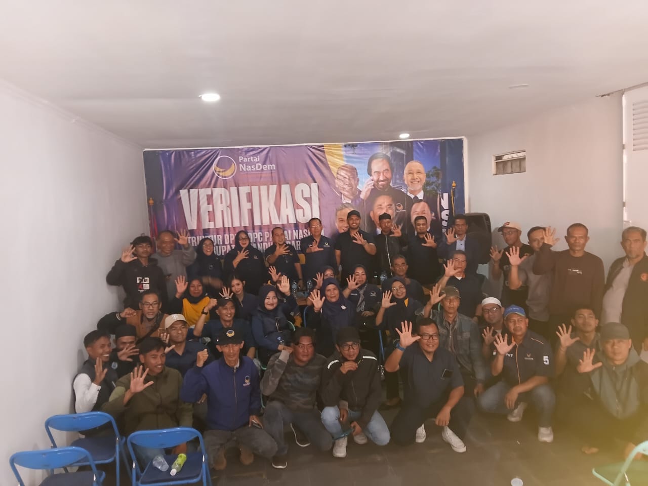 DPD Nasdem Bandung Barat Tata Ulang Struktur Cabang: Persiapan Matang Hadapi Pesta Demokrasi