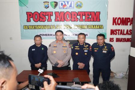 Polda Jatim Sampaikan Perkembangan Identifikasi Korban Robohnya Ponpes