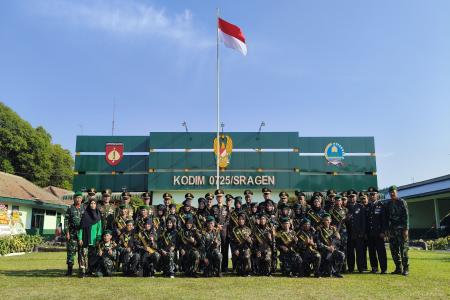 Peringatan HUT TNI ke 80 Kodim Sragen Berlangsung Khidmat
