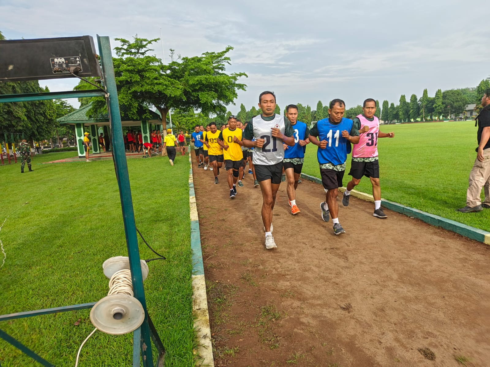 Ukur Kemampuan Fisik Prajurit, Kodim 0808-Blitar Laksanakan Kesegeran Jasmani