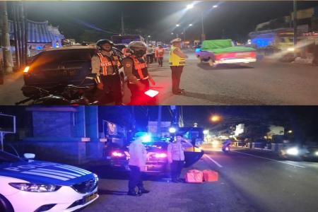 Polres Pasuruan Gelar Patroli Skala Besar Cegah Gangguan Kamtibmas Mal