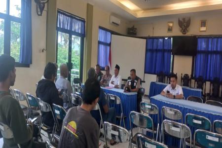 Mediasi Polemik Tambang di Desa Ngentrong kecamatan Terhenti Pihak Des
