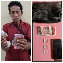 Pengungkapan Kasus Sabu di Talango, Polsek Ringkus Seorang Pria Beserta Barang Bukti 2 Gram