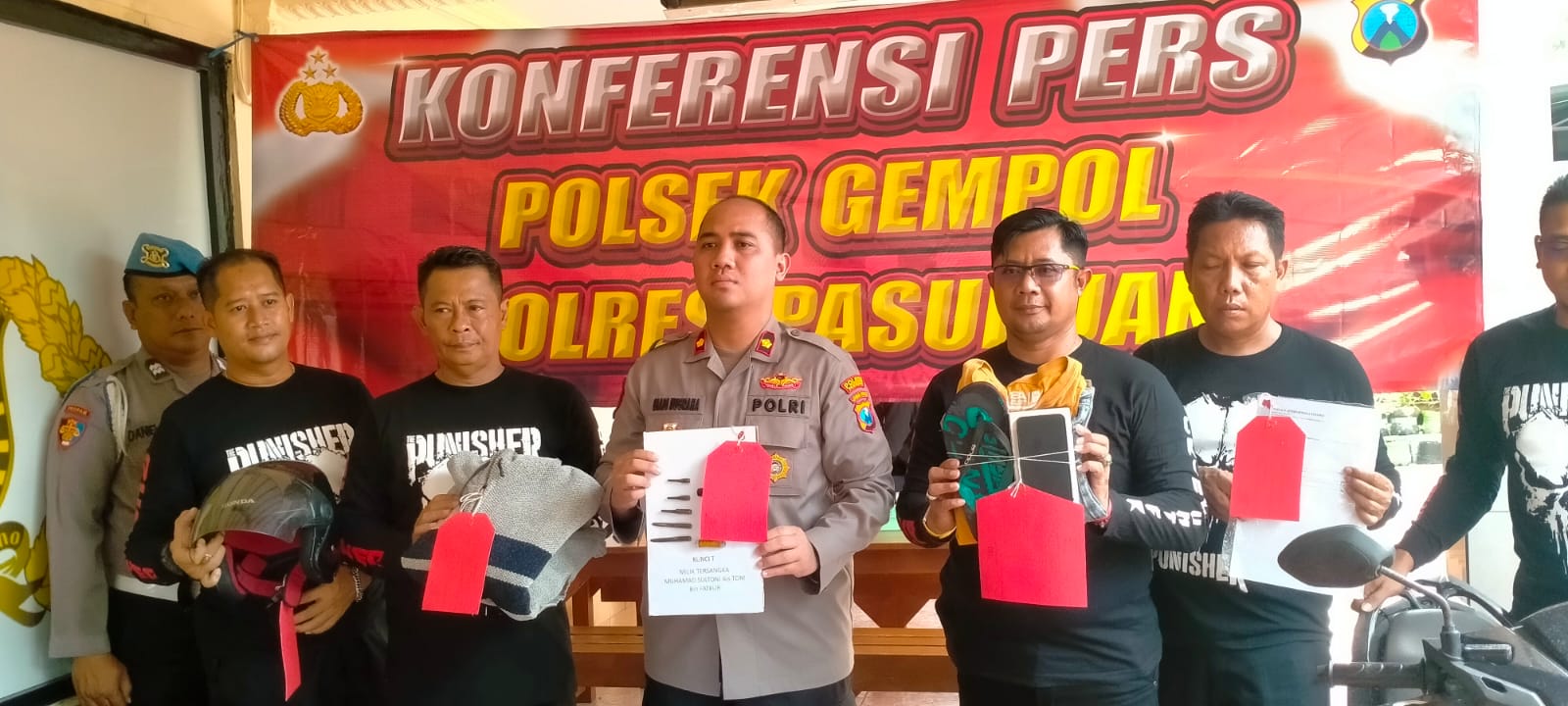 Polsek Gempol Tangkap Lima Pelaku Curanmor dan Curemas di Wilayah Hukum Gempol