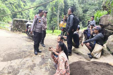 Giat Kopling Polsek Puspo Dapat Sambut