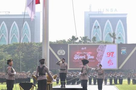 POLDA JATIM PERINGATI HARI IBU TEK