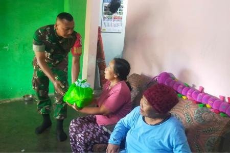 Wujudkan Generasi Sehat Babinsa Tawang