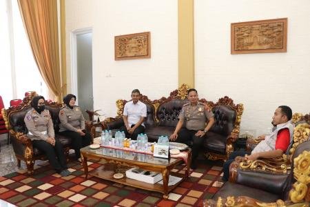 Kapolres Sumenep Jalin Silaturahmi den