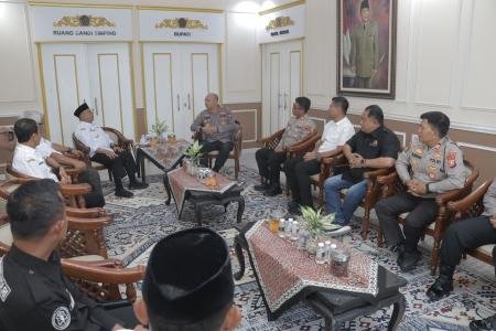 KAPOLRES BLITAR PERKUAT SINERGI DA