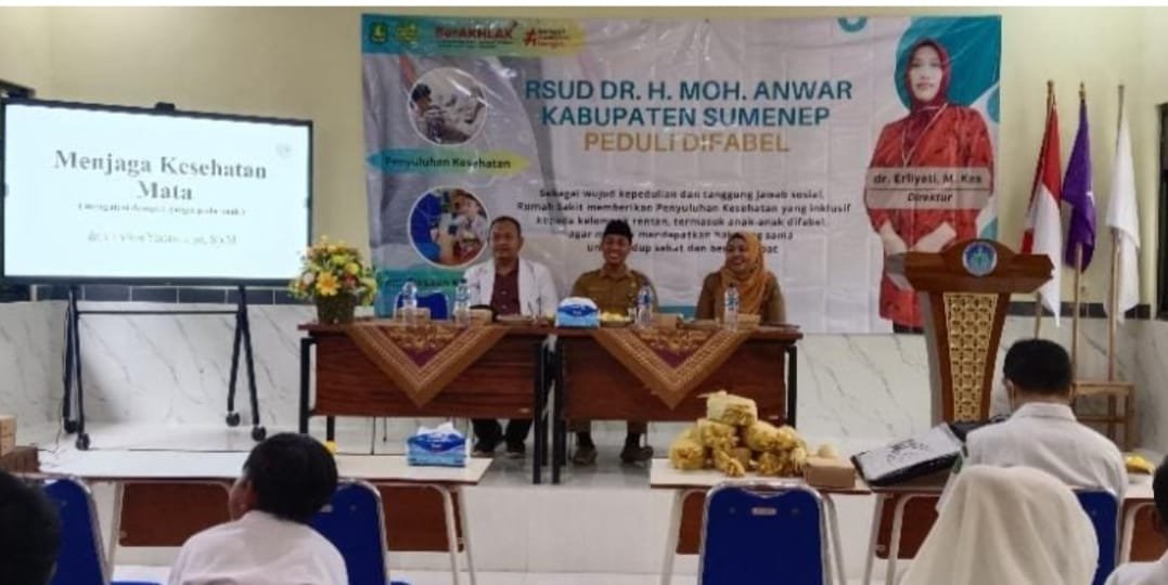 RSUD dr. H. Moh. Anwar Sumenep Berikan Penyuluhan Kesehatan Gratis Bagi Kaum Difabel