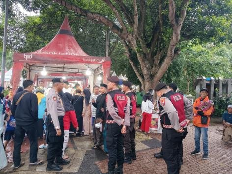 Jaga Kekhusyukan Ramadan, Sat Samapta Polres Bondowoso Gelar Patroli Sahur dan Sambang Masyarakat