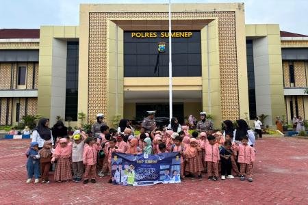 SATLANTAS POLRES SUMENEP BANGUN BU