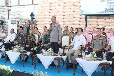 Perkuat Ketahanan Pangan Presiden RI Resmikan Gudang Jagung Milik Pold