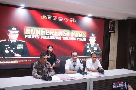 Polres Pelabuhan Tanjungperak Ungkap 4