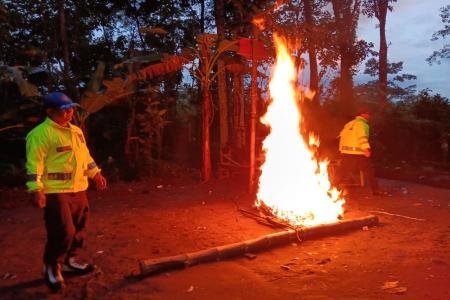 Polres Malang Bongkar Arena Sabung Aya