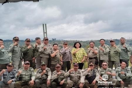 Perkuat Keamanan Libur Imlek Perhutani KPH Semarang Tingkatkan Intensi