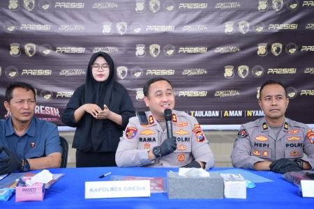 KAPOLRES GRESIK : KAMI TIDAK AKAN 