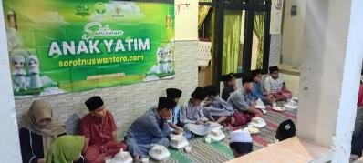 Media Sorotnuswantoro.com Wilayah Jawa Timur Gelar Santunan Anak Yatim di Kalianget Barat