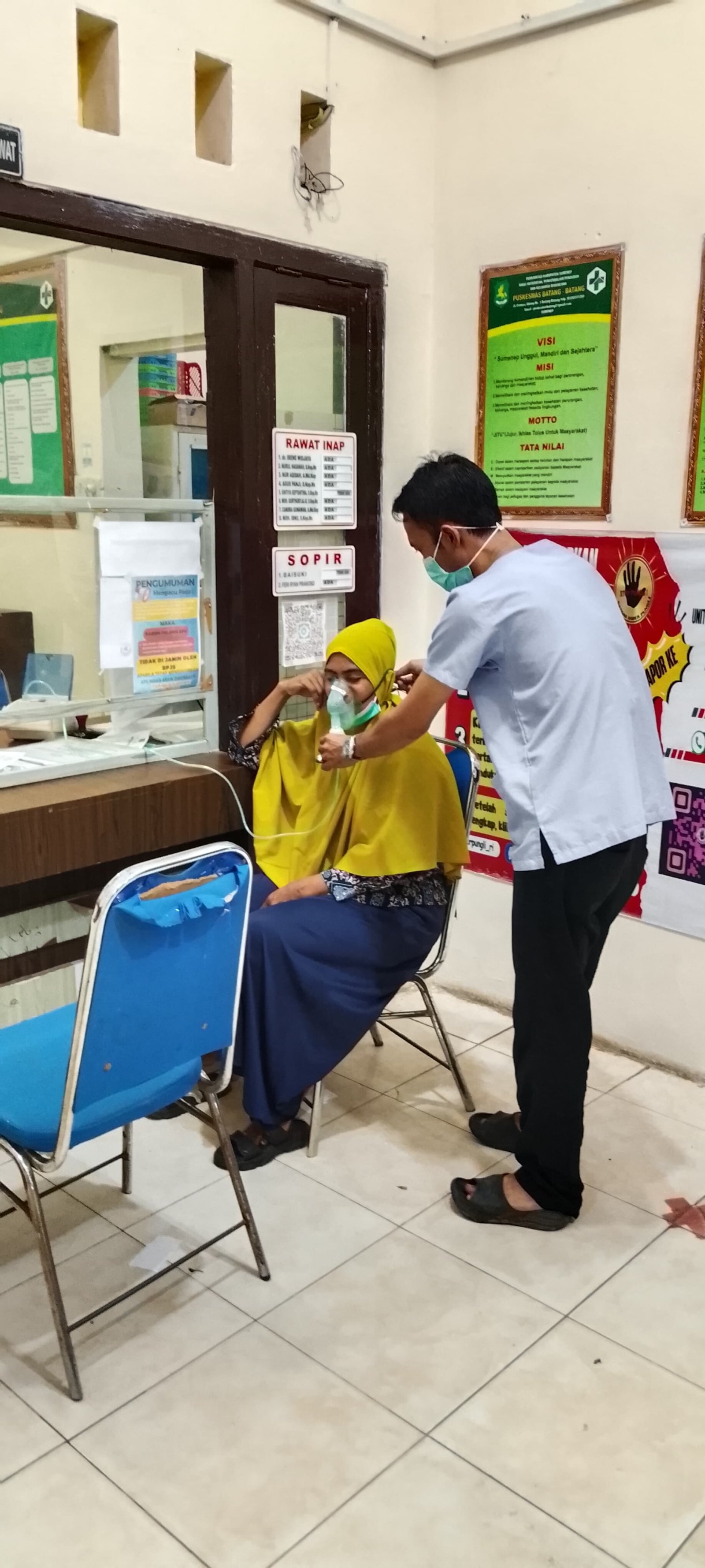 LSM GMAS DPD Sumenep Apresiasi Pelayanan Puskesmas Batang Batang Cepat Sigap  Tangani Pasien Sesak N