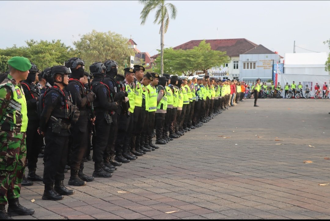 Polres Demak Perketat Pengamanan Malam Takbir, Fokus Cegah Gangguan Kamtibmas