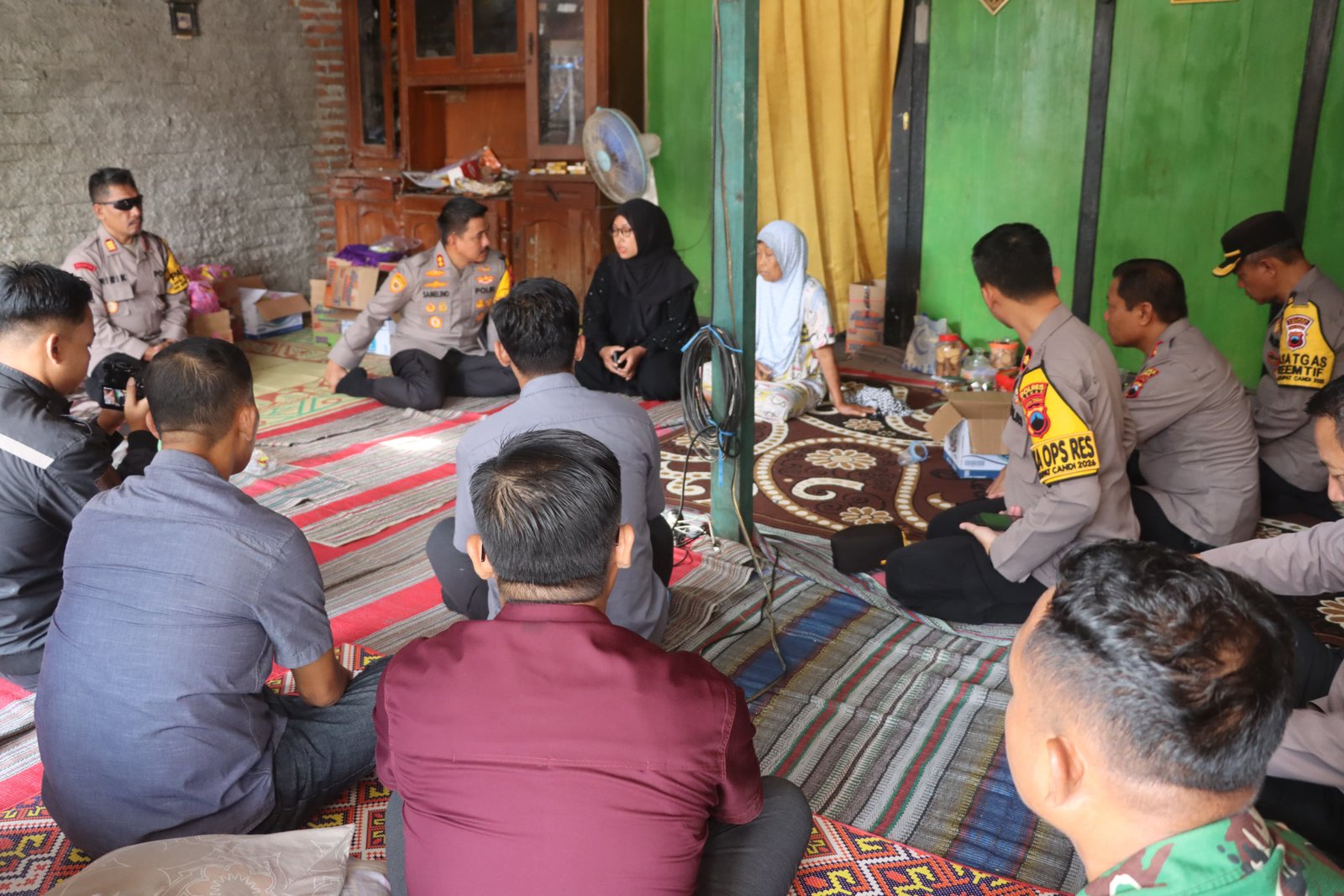 Kapolres Demak Sampaikan Bela Sungkawa Terhadap Keluarga Korban Petasan