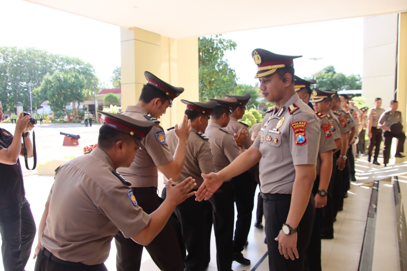 Polres Sumenep Gelar Apel Pagi Jam Pimpinan Dan Halal Bihalal, Perkuat Silaturahmi Usai Idul Fitri