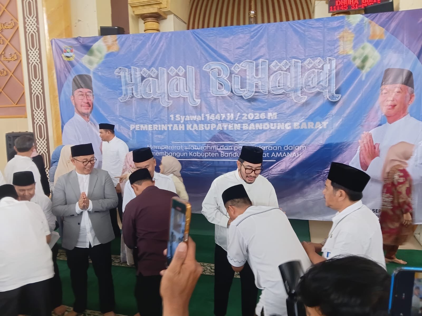 Pemkab Bandung Barat Gelar Halalbihalal, Bupati Jeje Minta Maaf dan Dorong Soliditas Birokrasi