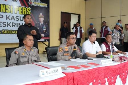Polresta Sidoarjo Amankan Komplotan Pe