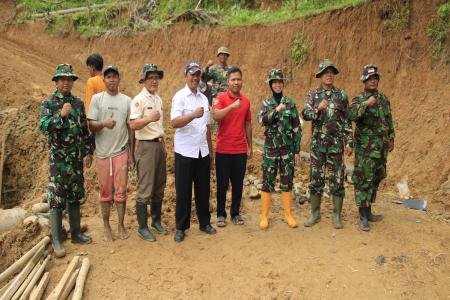 Tim Wasev Korem 071Wijayakusuma Tinjau