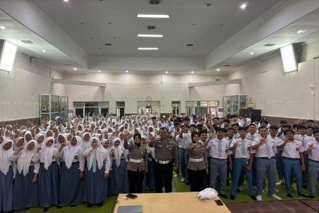 SATLANTAS POLRES SUMENEP GELAR POL