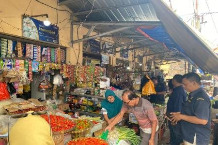 Jaga Stabilitas Harga Pangan Polres Bo