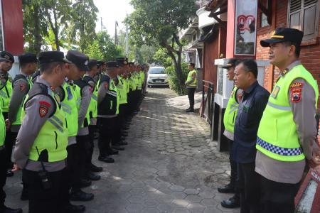 Polres Demak Kerahkan 90 Perso