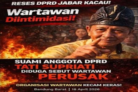 PROTES WARTAWAN MEMANAS SAAT R