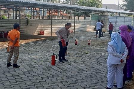 Simulasi APAR hingga Sterilisasi RSUD 