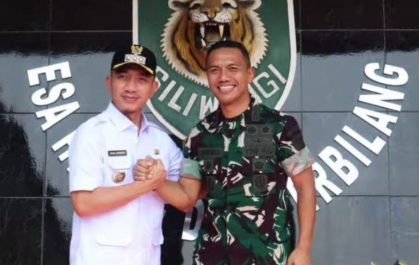 Perkuat Sinergitas untuk Lebak, Dandim 0603-Lebak Sambut Kunjungan Bupati di Makodim