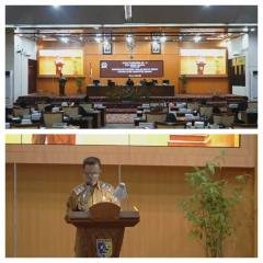 Rapat Paripurna DPRD Demak ke-11 dan ke-12 Masa Sidang II 2026: Bupati dan DPRD saling serahkan Rape